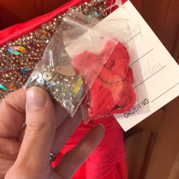 Lenz Melon Strapless Gown- NWT - Picture 8 of 8